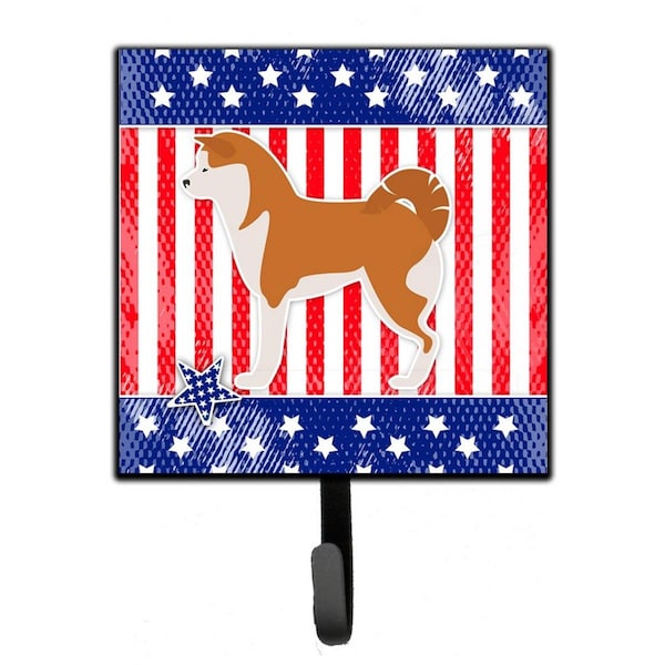 Carolines Treasures USA Patriotic Akita Leash or Key Holder BB3372SH4 - main